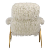 Brown & Beam Chairs Tibetan Faux Fur Chair