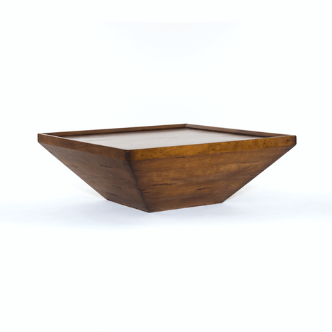 Smith Coffee Table caramel brown reclaimed fruitwood