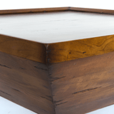 Smith Coffee Table caramel brown reclaimed fruitwood
