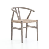 Malia Dining Chair made of natural teak wood with synthetic weaving 