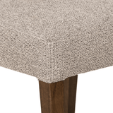 Matthew Dining Chair polyester wood top grain leather