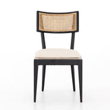 Selma woven cane nettlewood dining chair