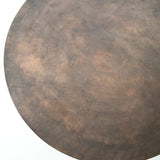 Anna Bistro Table bronze aluminum round bistro dining table 42"