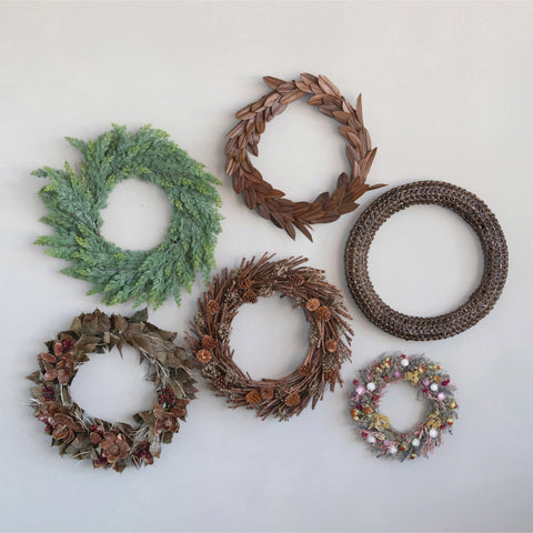 Brown & Beam | Furniture & Decor Accessories Brown Buri Wreath