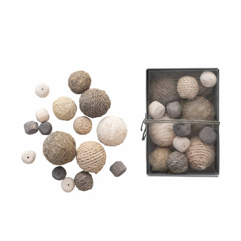 Brown & Beam | Furniture & Decor Accessories Dried Ball Mix Box
