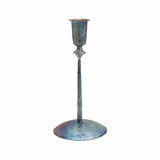 Brown & Beam | Furniture & Decor Accessories Grey/Blue 9" Single Metal Taper Holder