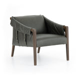 Brown & Beam | Furniture & Decor Chairs Black Leather Beda Chair