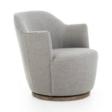 Brown & Beam | Furniture & Decor Chairs Silver - Performance Erin Swivel Chair