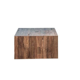 Cintra Coffee Table natural reclaimed teak wood brown finish modern wood