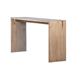 Santo Console Table white wash reclaimed pine wood frame