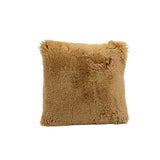 Brown & Beam | Furniture & Decor Textiles 16"x16" / Mustard Sheep Fur Pillow 16" - 20"