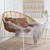 Brown & Beam | Furniture & Decor Textiles Suede Lumbar Pillow 24"