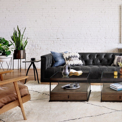 Solar Raised Planter weathered brass iron frame 