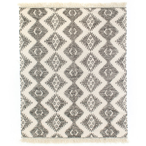 Bosworth Rug wool cotton aztec western pattern