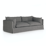 Brown & Beam Sofas Small 90" / Dark Grey Karis Slipcovered Sofa