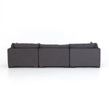 Wilcox 3-Piece Sofa Charcoal Backview