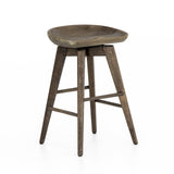 jaden stool wood swivel