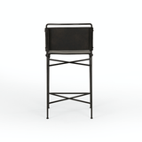 grayson black stool back