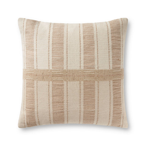 Brown & Beam Textiles Carmel Stitched Pillow 22"