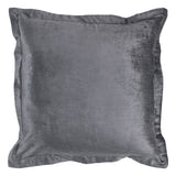 Brown & Beam Textiles Grey Cobalt Velvet Pillow 20"