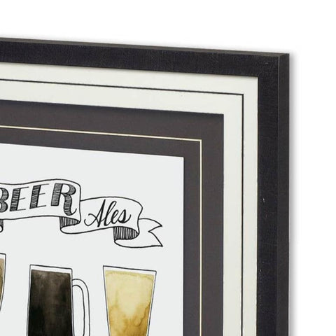 Brown & Beam Wall Art Beer Connoisseur Print